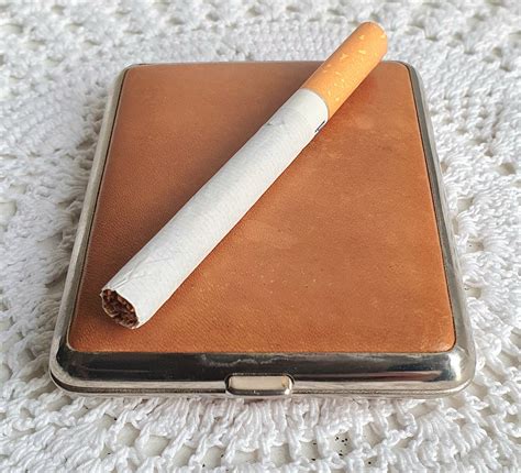 cigarette case leather case cigarette holder cigarette box case