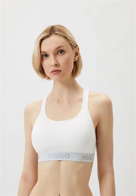 Бюстгальтер Hugo BRALETTE PADDED SPOR, цвет: белый, RTLADG375701 ...