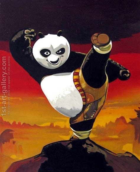 Kung Fu Panda Painting at PaintingValley.com | Explore collection of ...