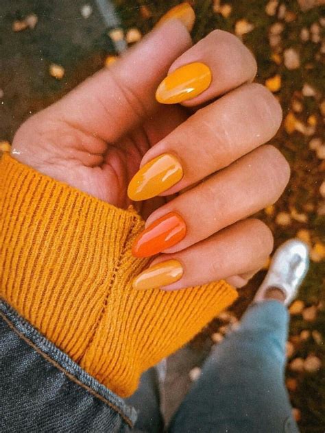 Pin by sveta on ногти | Fall gel nails, September nails, Autumn nails