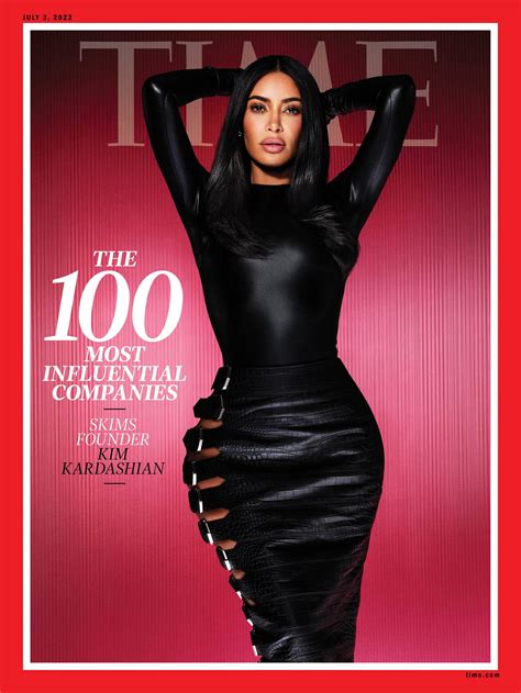 Kim Kardashian, founder of SKIMS, photographed by Dana Scruggs for TIME