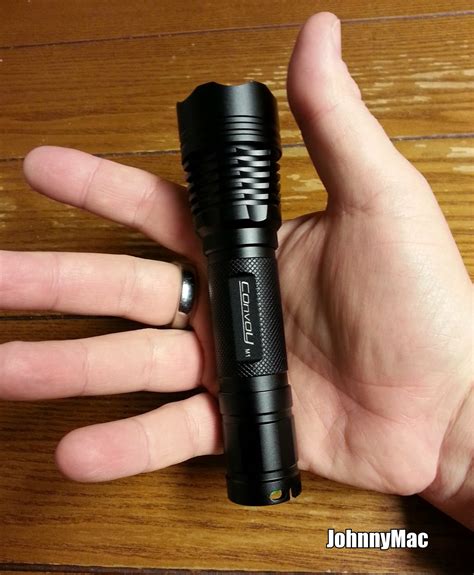 Review: Convoy M1 XM-L T6-3C 2.8A 2-Group 3/5 mode - 18650 Flashlights ...