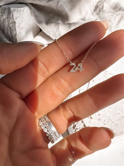 Nano Diamond Number Necklace - Jugar N Spice