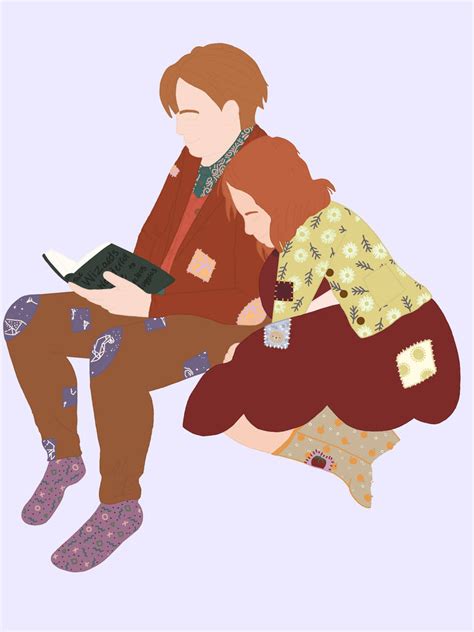 Molly and Arthur Weasley by artistkitty28 on DeviantArt