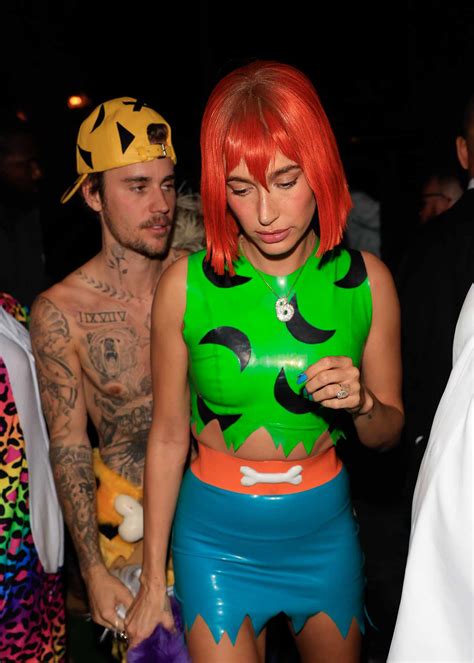 Hailey Bieber Channels 'Mean Girls' with Her Halloween Costume