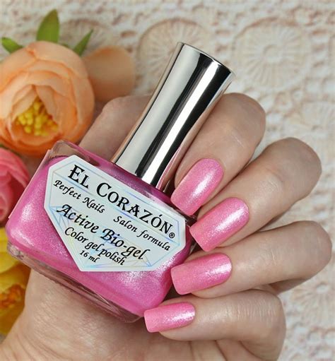 El Corazon лечебный лак для ногтей Активный Био-гель №423/2034 Shimmer ...