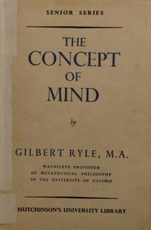 The Concept Of Mind by Gilbert Ryle (1949) PDF book - Sharing eBooks