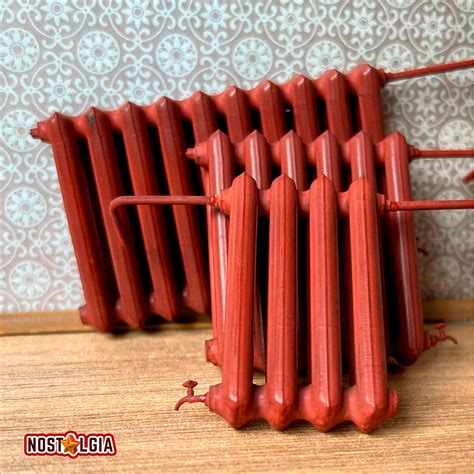 STL file Cast iron radiator with pipes and faucet 🏠 ・3D printing idea ...