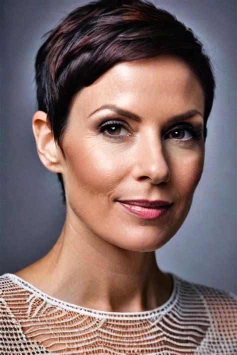 side swept pixie cut   achieve  perfect curved layers