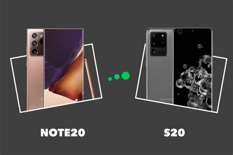 Samsung Galaxy Note 20 vs Galaxy S20 : quelle gamme choisir