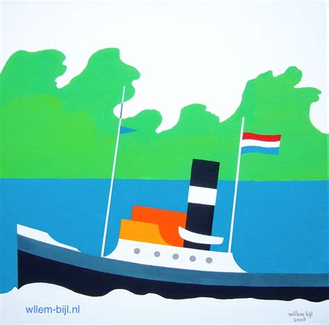 FURIE 50/50 acryl/doek Museumschip in Maassluis. Bekend van de ...