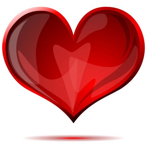 red heart shapes stock vector image  tuulijumala