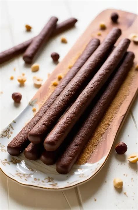 easy chocolate sticks recipe    ingredients
