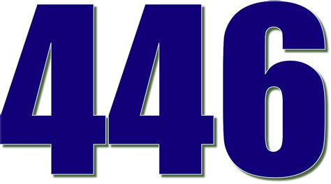 О числе 446 – четыреста сорок шесть, математические свойства, перевод ...