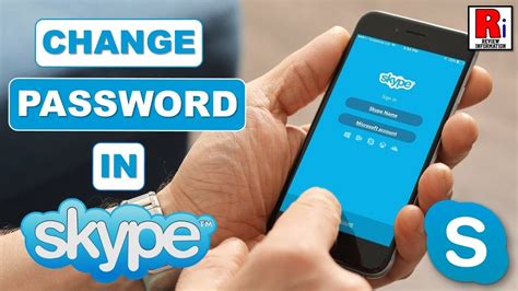 How To Change Password In Skype - YouTube