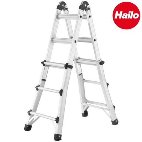 Hailo M80 Multipurpose Ladder | Combination Steps/Ladders