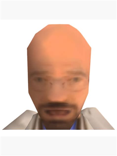 "Walter White in Half Life " Poster for Sale by ASLIAH | Redbubble