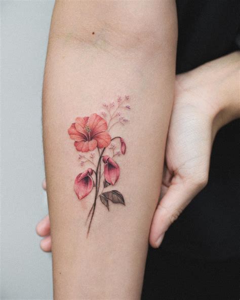 hibiscus tattoo 7