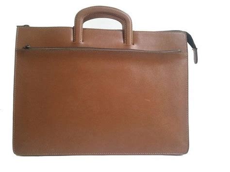 French BRIEFCASE LEATHER gerard henon PARIS // made in france | Etsy