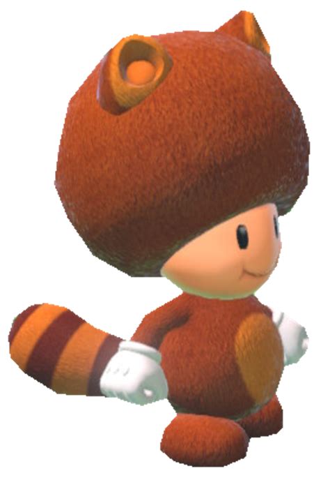 tanooki toad standing  transparentjiggly  deviantart