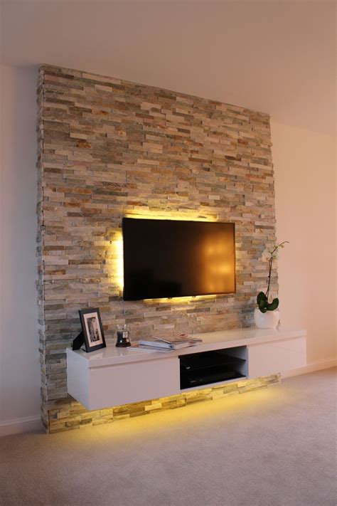 tv accent wall designs - Kandis Ellington