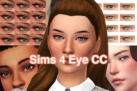 21+ Best Sims 4 Eye CC For Gorgeous, Unique Sims!