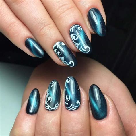 Шикарный маникюр: фото самых красивых ногтей | Fall nail art designs ...