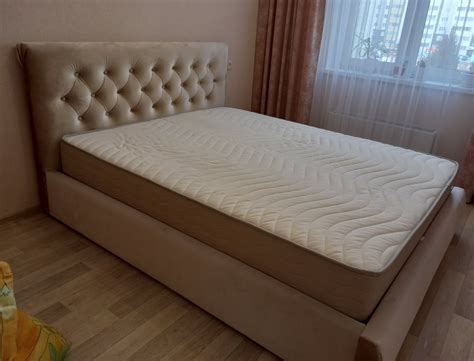 Кровать Прага с мягким изголовьем купить в Челябинске