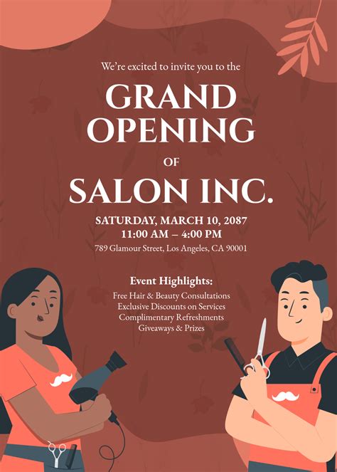 editable event invitation template  edit