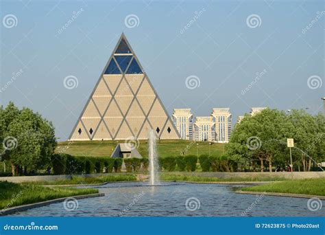 The Pyramid in Astana / Kazakhstan Editorial Image - Image of palace ...