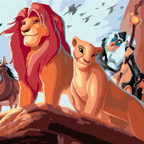 Kategorien Malen nach Zahlen - Der König der Löwen – ZUTY DE