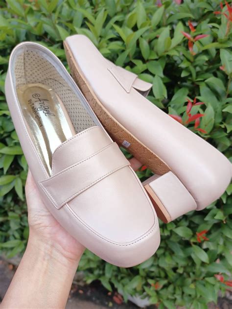 N09-8 หนังไมโครไฟเบอร์ Premium บุนุ่มรอบรองเท้า - ladybigshoes