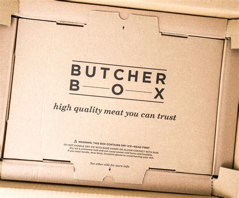 Butcher Box October 2019 Subscription Box Review + Coupon - CUSTOM BOX