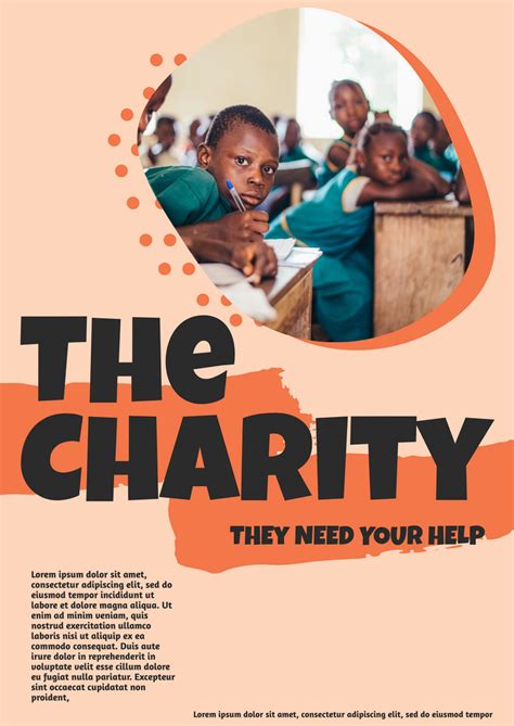 The Charity Poster | Poster Template