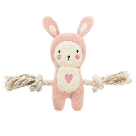 Jill Pink Bunny Rope – Simply Fido