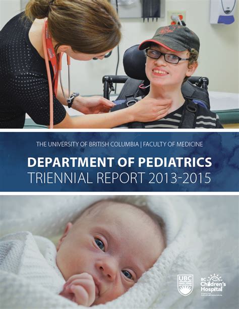 Annual Reports - Department of Pediatrics