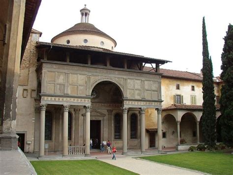 Cappella Pazzi, Filippo Brunelleschi, 1430 Basilica Santa Croce ...