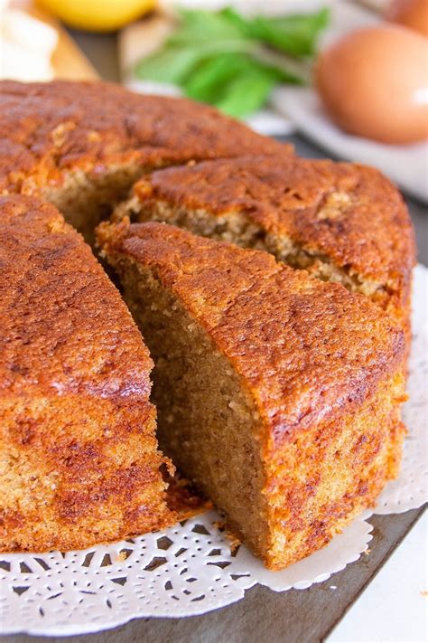 Easy Banana Butter Cake - Dieter24