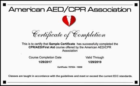 Online CPR/AED/First-Aid Course