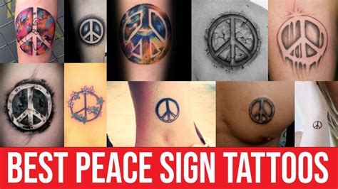 Aggregate 77+ creative peace symbol tattoo super hot - in.coedo.com.vn