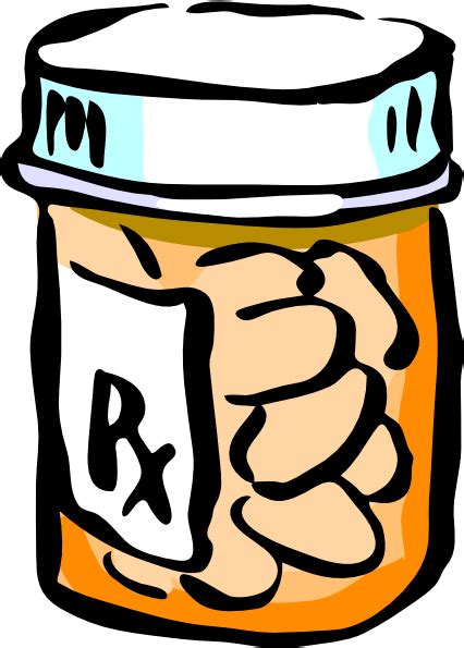 Medicine Bottle Clip Art at Clker.com - vector clip art online, royalty ...