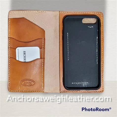 Leather Phone Wallet Case Leather Phone Case Flip Leather | Etsy