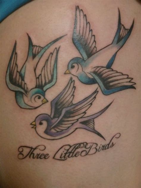 birds tattoo bob marley inspired design