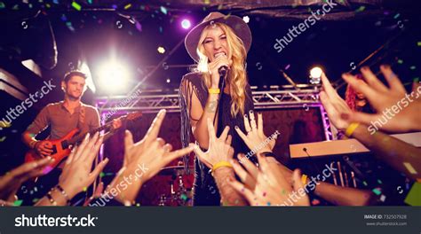 Performing On Stage Singing