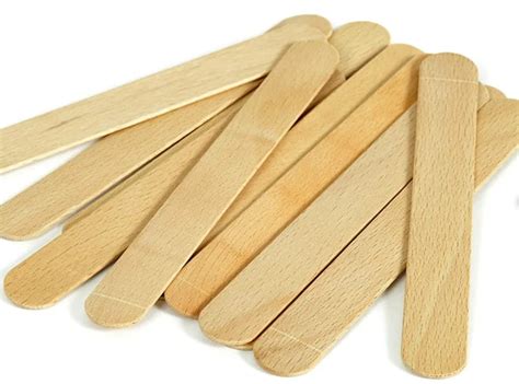 Craft Sticks, Premium Jumbo Craft Sticks, Wood Craft Sticks, Pkg of 300 ...