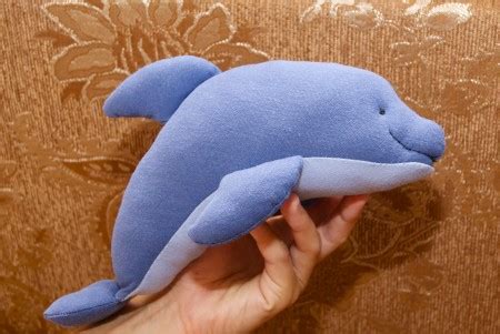 Дельфин - мягкая игрушка своими руками / Мягкие игрушки своими руками ...
