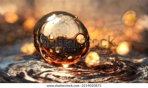 water oil bubble liquid fluid biology stock illustration