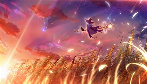 70+ Anime Witch HD Wallpapers and Backgrounds