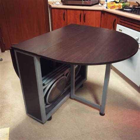 Foldable Table/Kitchen Island, Furniture & Home Living, Furniture ...