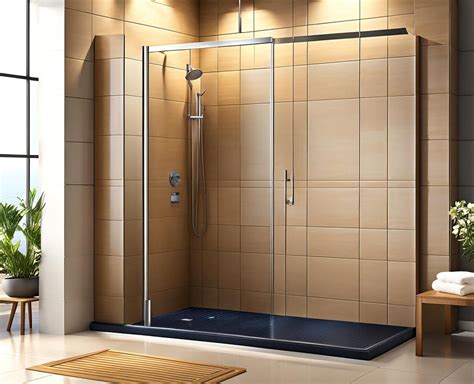 create  safe spacious shower   extra large pan tiponthetrailcom